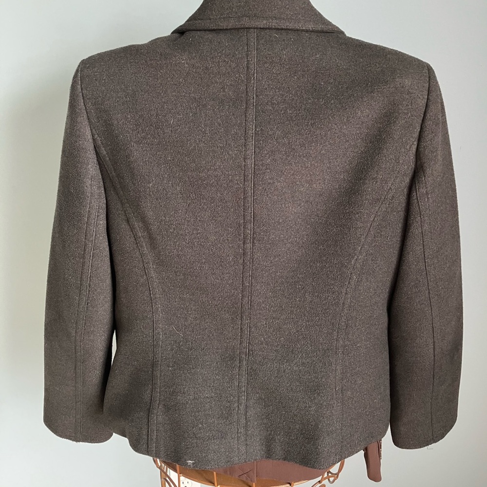 Jacket coat wool. Evan Picone. - Picture 2 of 8